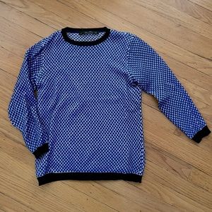 Geometric sweater